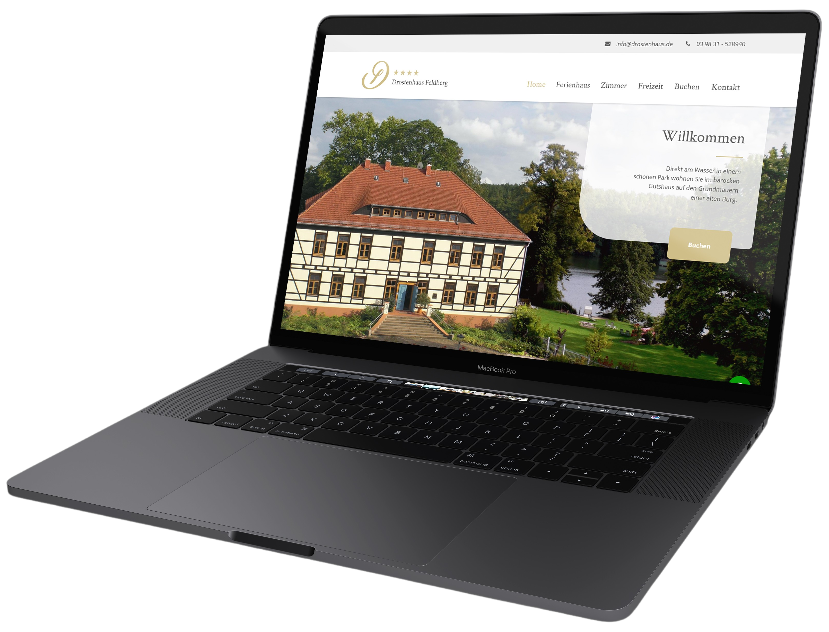 Drostenhaus Feldberg Webseite